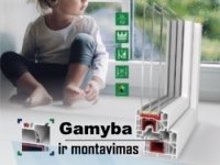 Aliumininiai langai, Plastikiniai langai, Mediniai langai, Langų montavimas