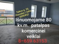 Išnuomojamos komercinės paskirties patalpos