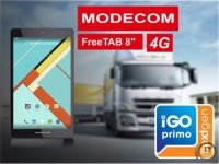 MODECOM FREETAB 8015 8" 4G + NAVIGACIJA+TELEVIZIJA