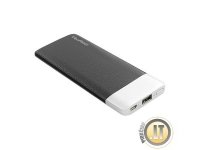 NEŠIOJAMA BATERIJA 10000MAH 2 X USB POWER BANK MOBILIEMS TELEFONAMS