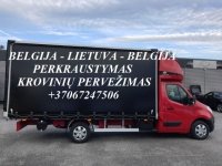 Perkraustymas į BELGIJĄ ! Perkraustymas iš BELGIJOS ! Tarptautiniai perkrau