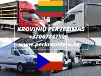 Perkraustymas į Čekiją ! Perkraustymas iš Čekijos ! Tarptautiniai perkraust