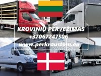 Perkraustymas į Daniją Perkraustymas iš Danijos ! Tarptautiniai perkraustym