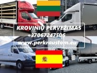 Perkraustymas į Ispaniją ! Perkraustymas iš Ispanijos Tarptautiniai perkrau