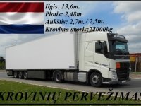 PERVEŽIMAI ŠALDYTUVAIS lietuva olandija Galime pervežti maisto ir kitus kro