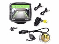 PMC-735 3.5" PARKAVIMO SISTEMOS MONITORIUS SU GALINIO VAIZDO KAMERA IR DAVI