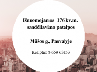 Sandėliavimo patalpų nuoma