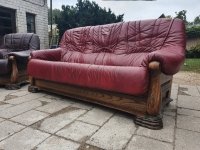 Sofa ir 2 foteliai