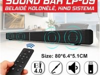 Sound Bar LP-09 Bluetooth belaidė kolonėlė kino sistema