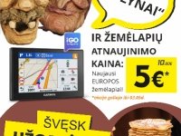 TAIP PIGIAI, ar matei??? Ištark kodą "BLYNAI" ir žemėlapių naujinimas bus t