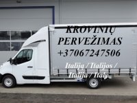 Tarptautiniai perkraustymai Lietuva-ITALIJA-Lietuva. LT-IT-LT / IT-LT-IT. P
