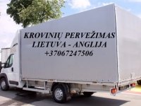 Teikiame tarptautinio perkraustymo paslauga LT - UK – LT . Saugiai, patikim