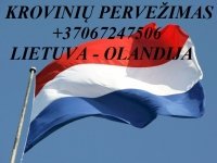 Tentiniu busiuku vežame krovinius iš Olandijos į Olandiją  Vežame krovinius