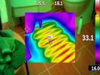 Termonuostolių detektavimas. Termovizija. Termografija