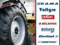 Žemės ūkio, industrinės, sunkvežimių padangos